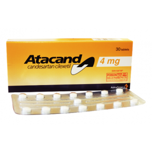 Atacand 4 mg ( Candesartan cilexetil ) 14 tablets